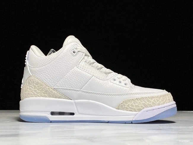 Cheap 136064-111 Triple Air 3 Retro Jordan White 0715
